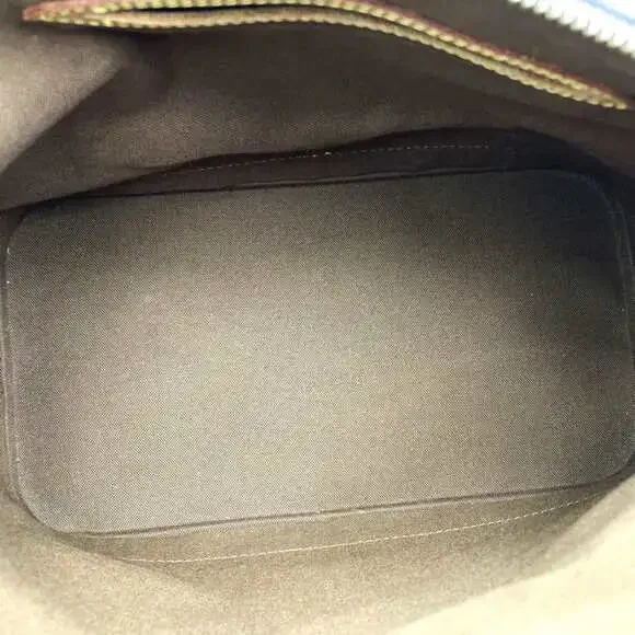 LOUIS VUITTON Brown Monogram Canvas Alma Bag